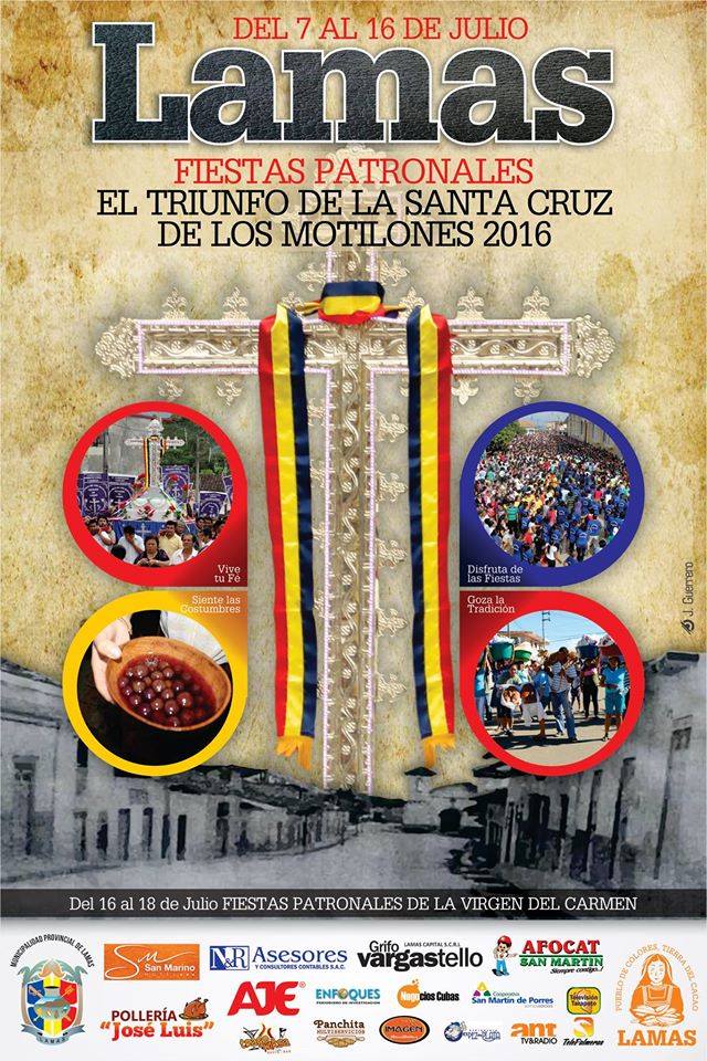  Hoy se realiza en Lamas el albazo por la Patrona de Lamas en honor al Triunfo de la Santa Cruz.