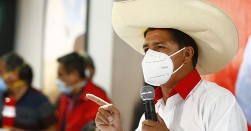  Pedro Castillo: El Perú necesita tranquilidad, no nos vengan a culpar de la subida del dólar