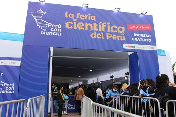  Concytec: Más de 12 mil personas acudieron a la feria Perú con Ciencia, durante el último fin de semana